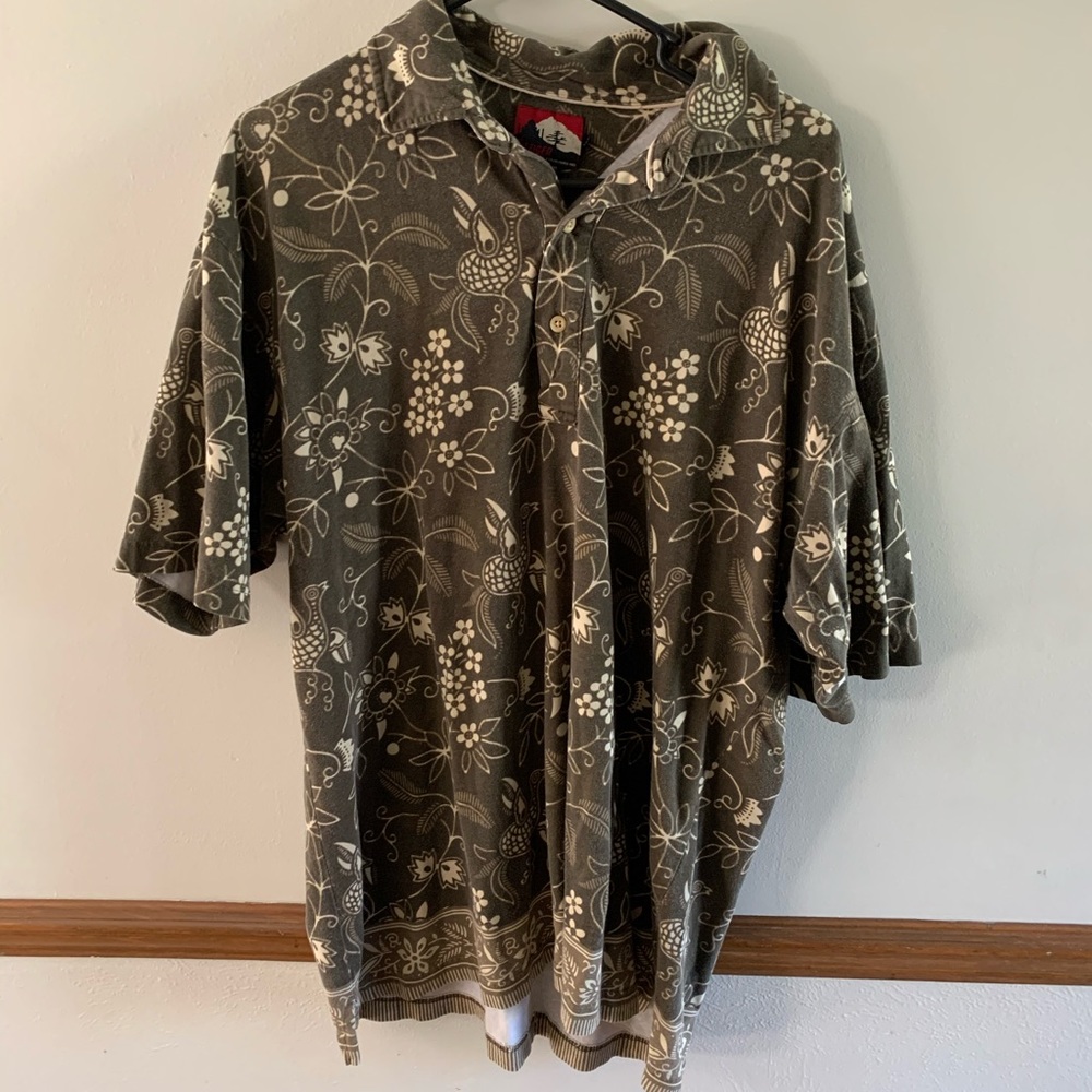 Tommy Hilfiger Asian themed polo